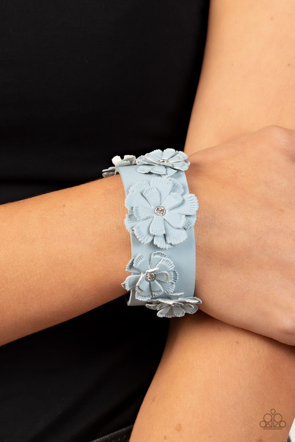 Paparazzi Accessories ❋What Do You Pro-POSIES - Blue Bracelet❋ Flat Rate Ship $4.50❋