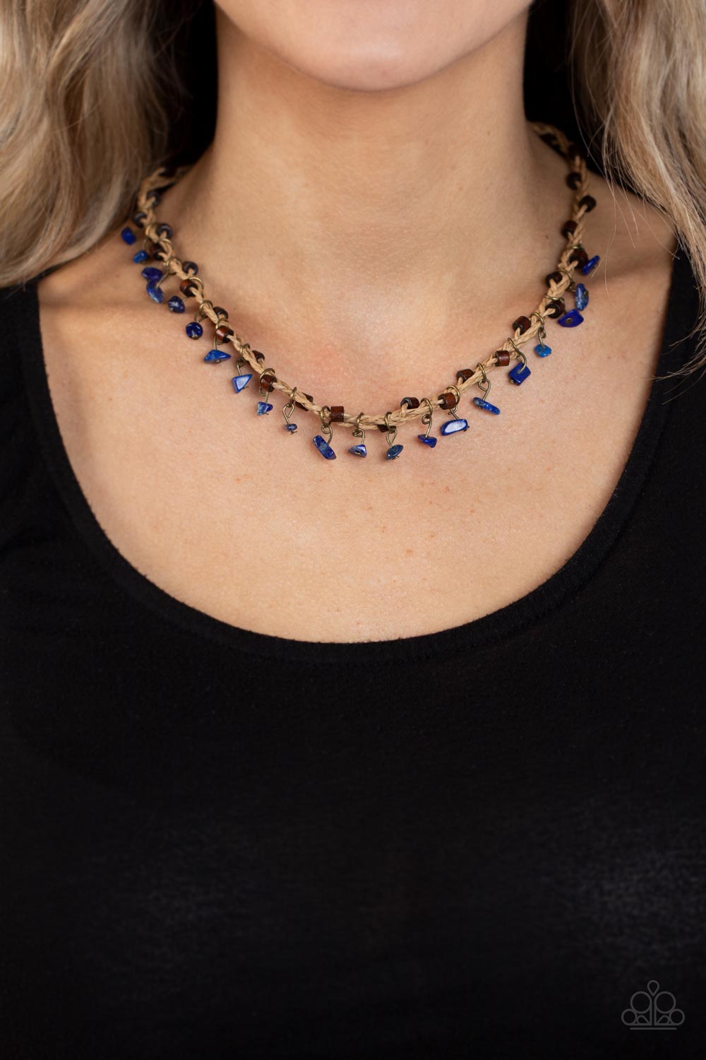 Paparazzi Accessories ❋Canyon Voyage - Blue Necklace❋ Flat Rate Ship $4.50❋