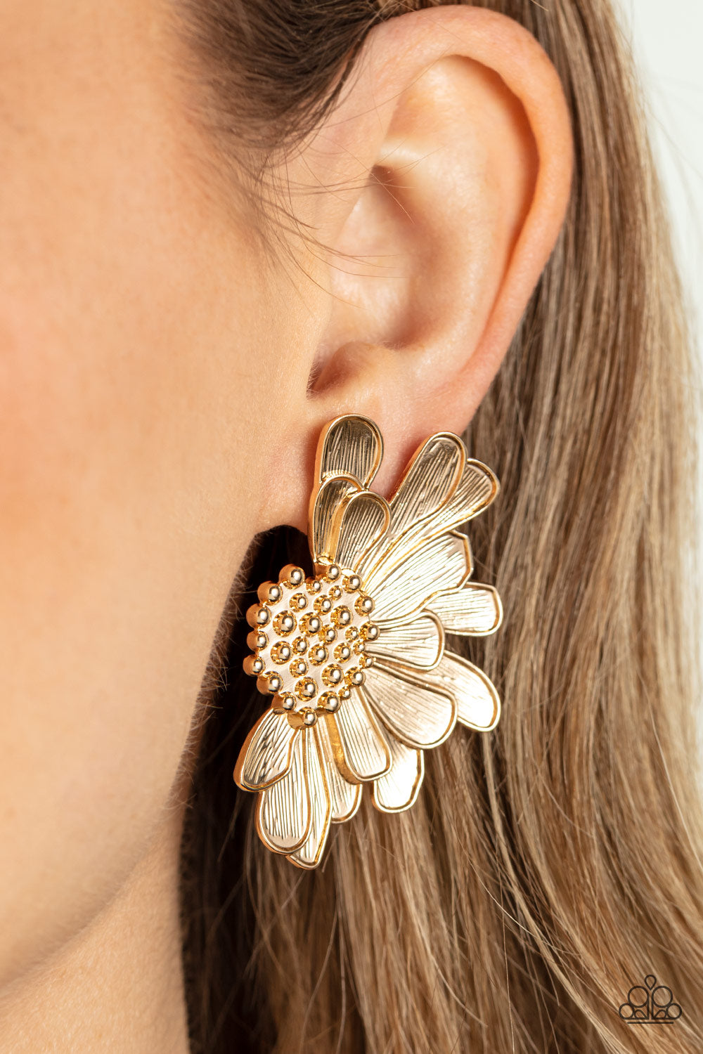 Paparazzi Accessories ❋Farmstead Meadow - Gold Post Earrings❋ Flat Rate Ship $4.50❋