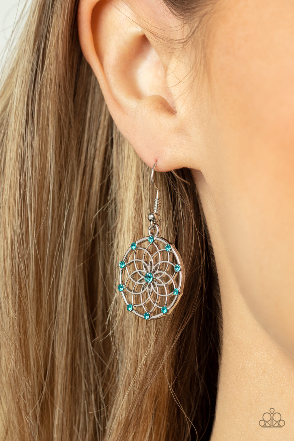 Paparazzi Accessories ❋Springtime Salutations - Blue Earrings❋ Flat Rate Ship $4.50❋