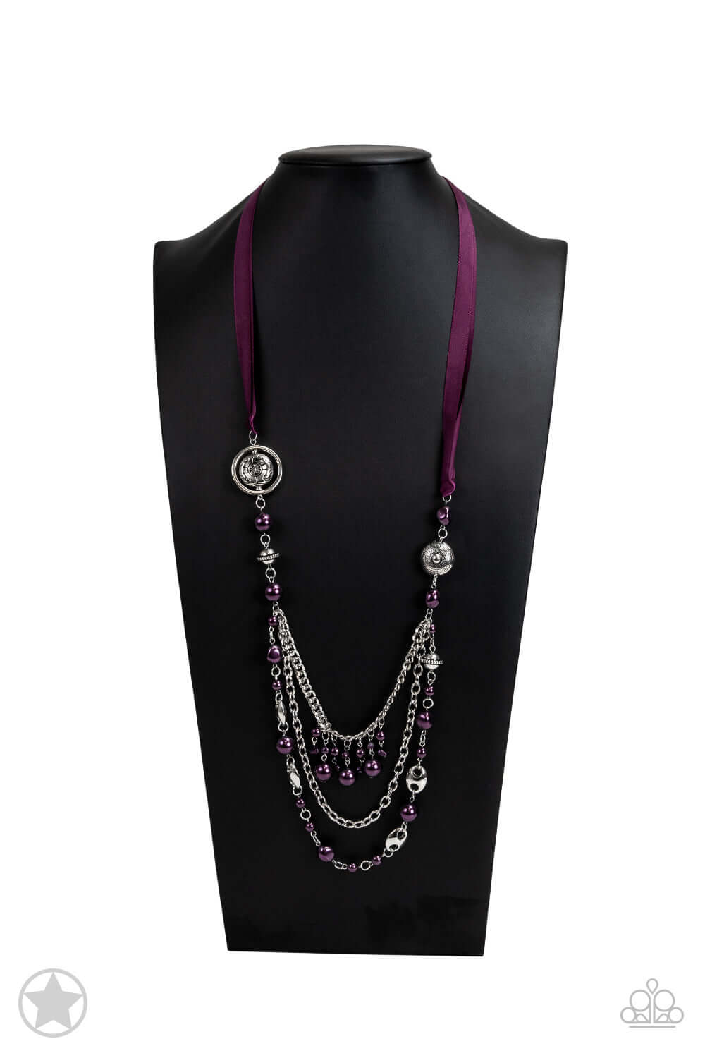 Paparazzi Accessories ✽ All The Trimmings - Purple Necklace✽Flat Rate Ship $4.50✽ - Image #5