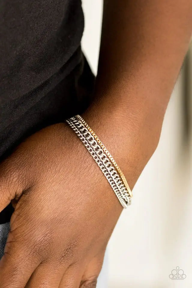 Paparazzi Accessories ❋Industrial Icon - Silver Bracelet❋ Flat Rate Ship $4.50❋ - Image #2