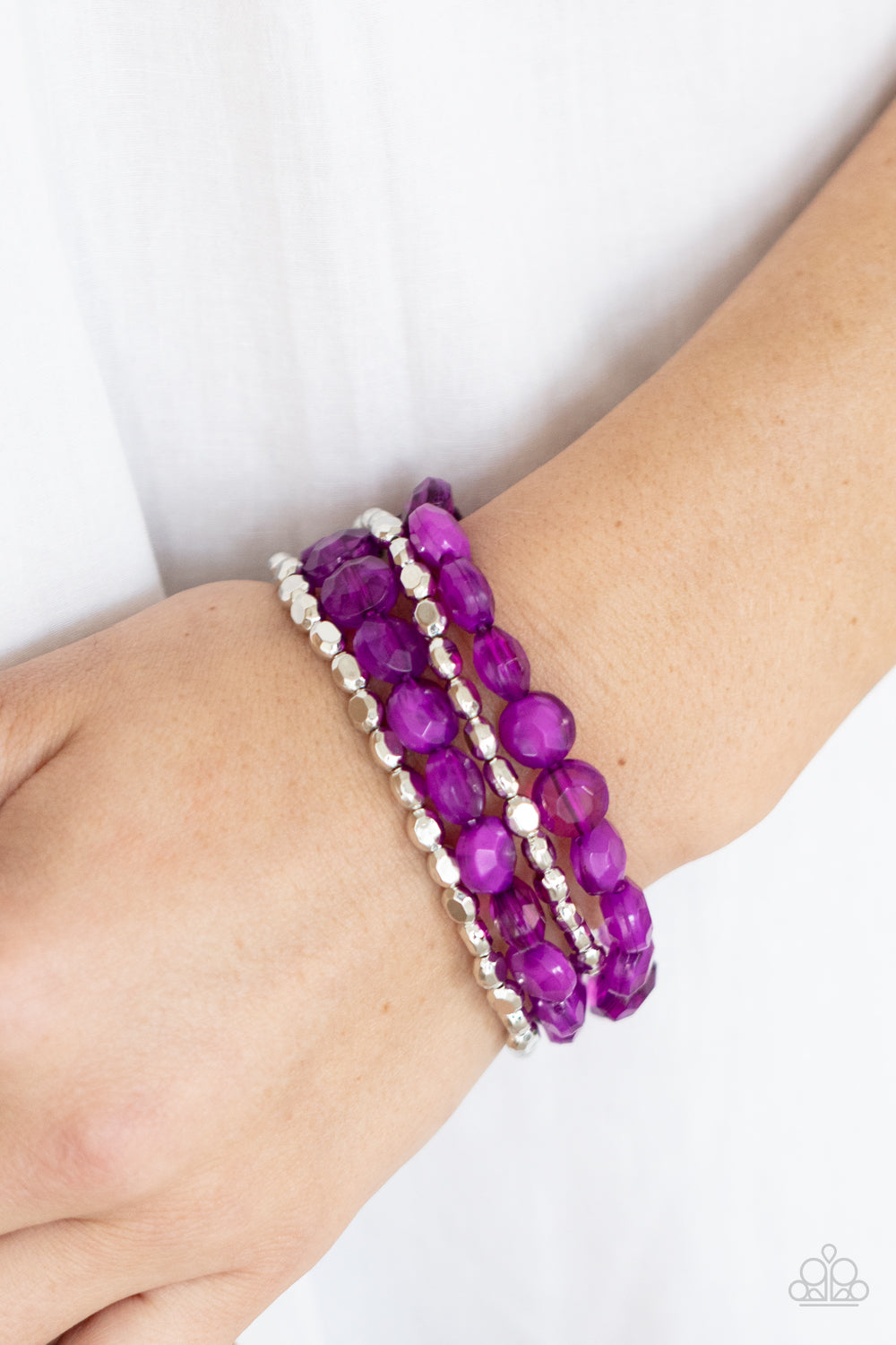 Paparazzi Accessories ❋Seaside Siesta - Purple Bracelet❋ Flat Rate Ship $4.50❋