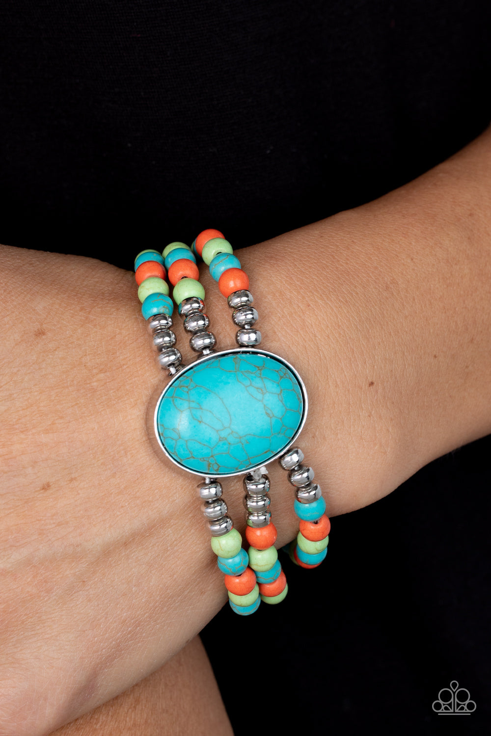 Paparazzi Accessories ❋Stone Pools - Multi Bracelet❋ Flat Rate Ship $4.50❋