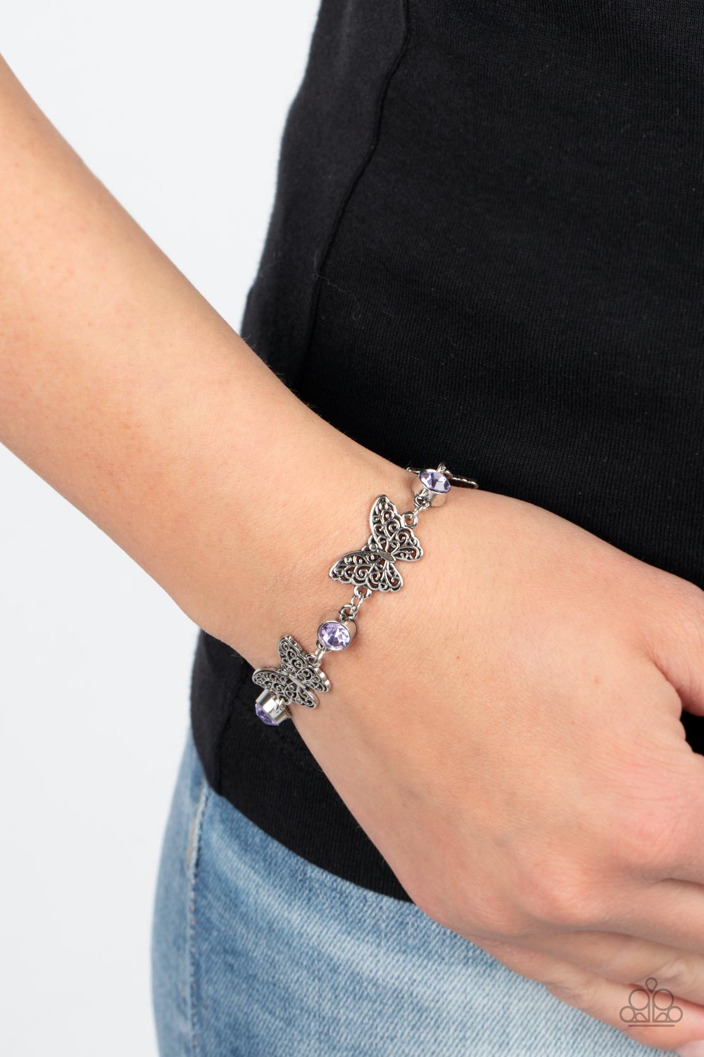 Paparazzi Accessories ❋Has a WING to It - Purple Bracelet❋ Flat Rate Ship $4.50❋
