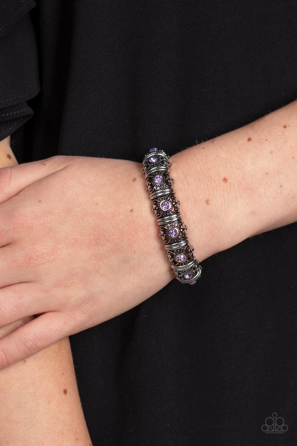 Paparazzi Accessories ❋Ageless Glow - Purple Bracelet❋ Flat Rate Ship $4.50❋