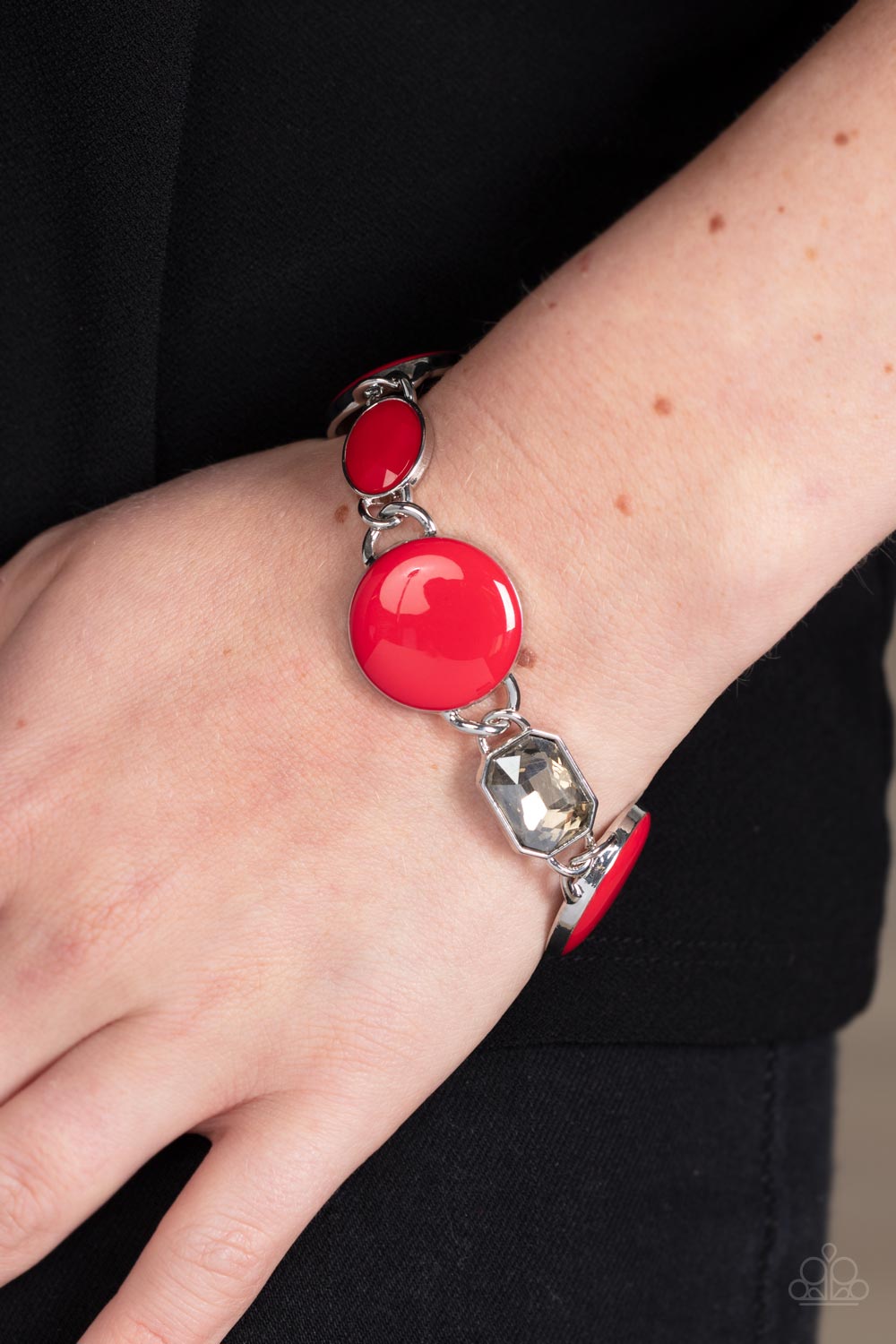 Paparazzi Accessories ❋Dreamscape Dazzle - Red Bracelet❋ Flat Rate Ship $4.50❋
