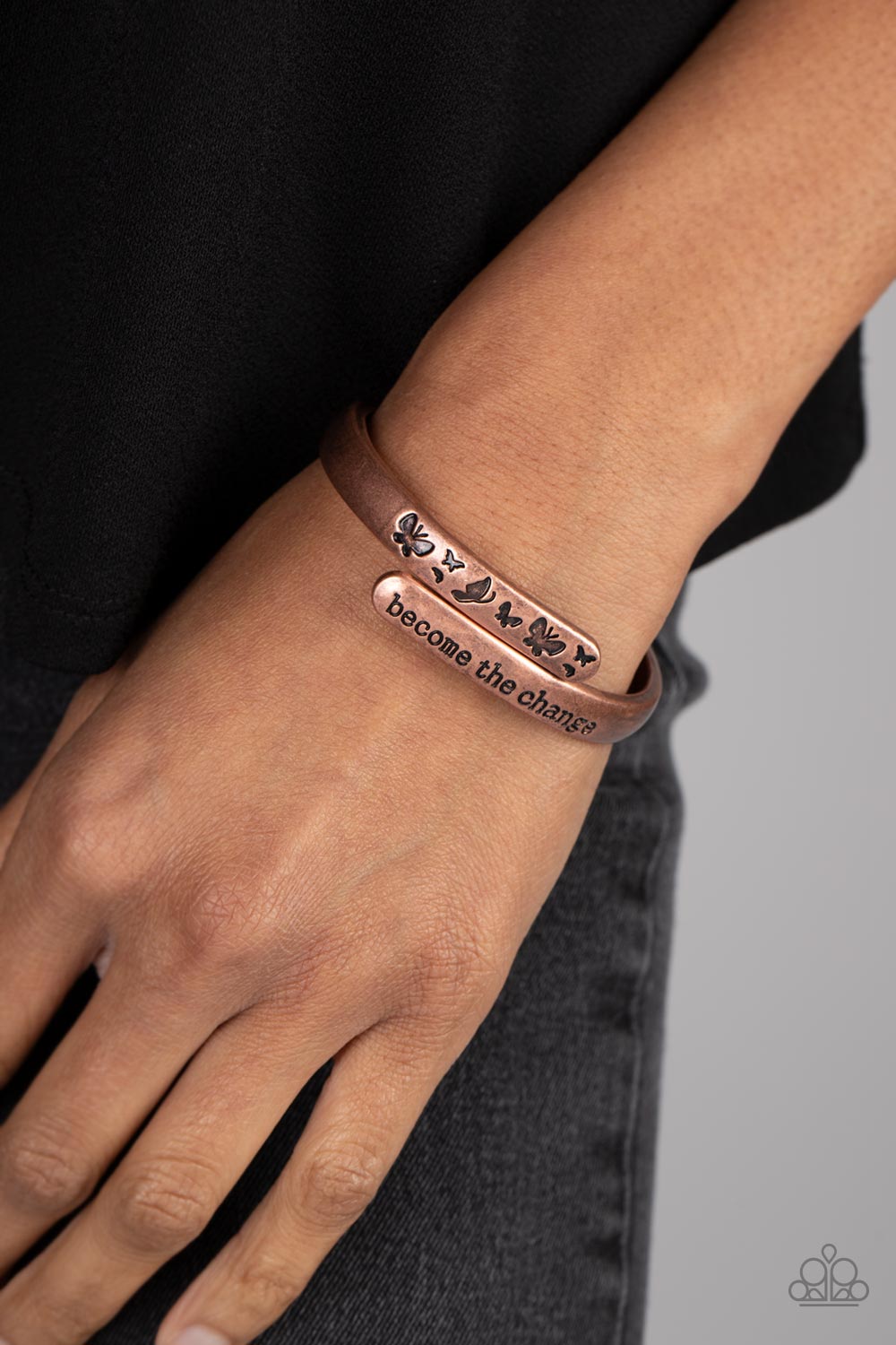 Paparazzi Accessories ❋WINGS of Change - Copper Bracelet❋ Flat Rate Ship $4.50❋