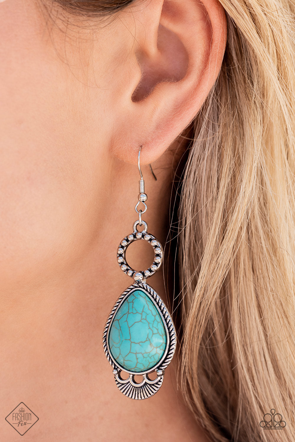 Paparazzi Accessories ❋River Cruzin’ - Blue Earrings❋ Flat Rate Ship $4.50❋