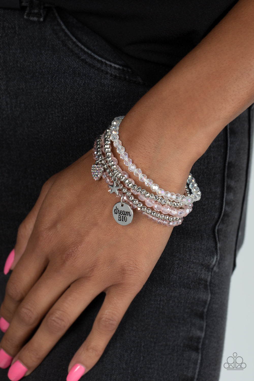 Paparazzi Accessories ❋Teenage DREAMER - Pink Bracelet❋ Flat Rate Ship $4.50❋