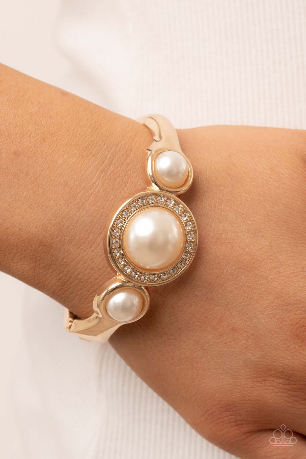 Paparazzi Accessories ❋Debutante Daydream - Gold Bracelet❋ Flat Rate Ship $4.50❋ - Image #2