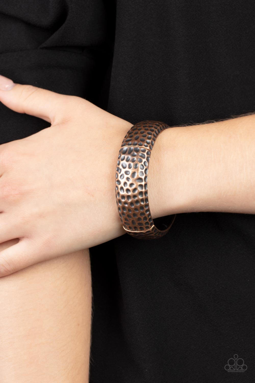 Paparazzi Accessories ❋Come Under The Hammer - Copper Bracelet❋ Flat Rate Ship $4.50❋ - Image #2