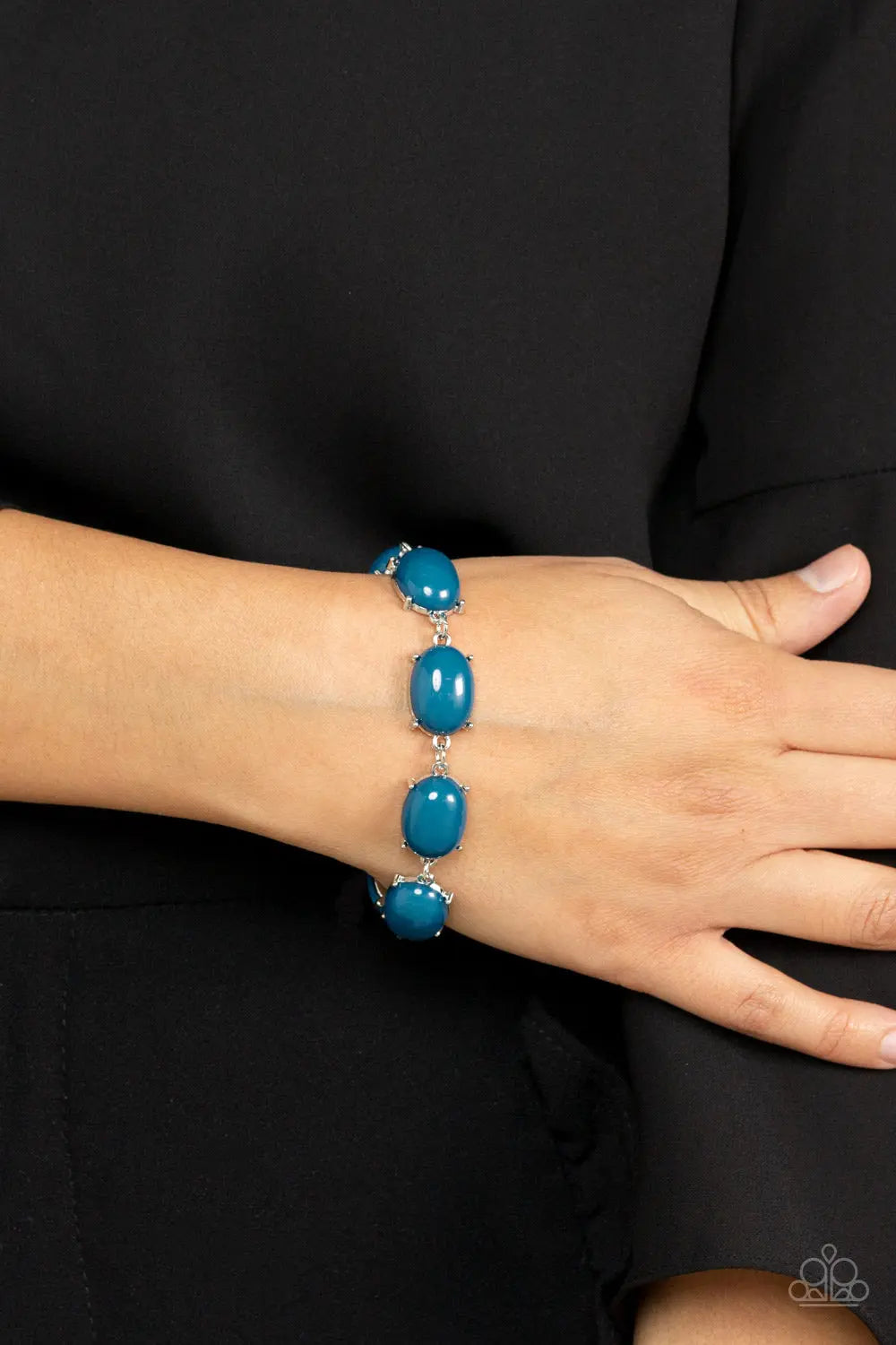 Paparazzi Accessories ❋Confidently Colorful - Blue Bracelet❋ Flat Rate Ship $4.50❋ - Image #2