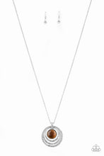 Load image into Gallery viewer, brought✽to✽you✽by✽blingflingbykat✽a-diamond-a-day-brown-necklace✽paparazzi-accessories