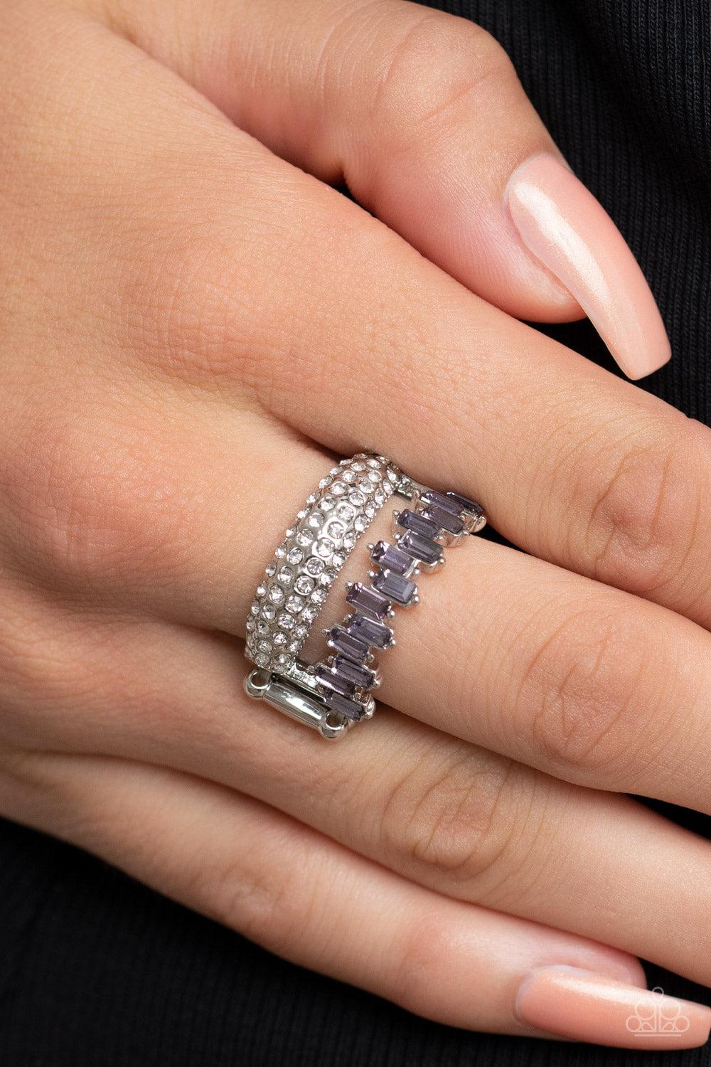 Paparazzi Accessories ❋Hold Your CROWN High - Purple Ring❋ Flat Rate Ship $4.50❋ - Image #2