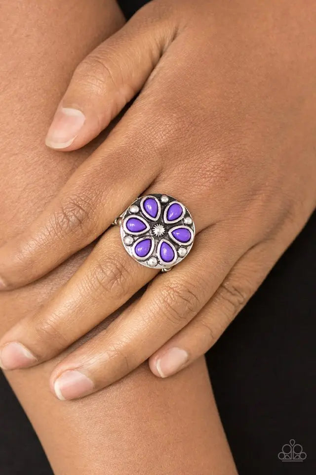 Paparazzi Accessories ❋Color Me Calla Lily - Purple Ring❋ Flat Rate Ship $4.50❋ - Image #2