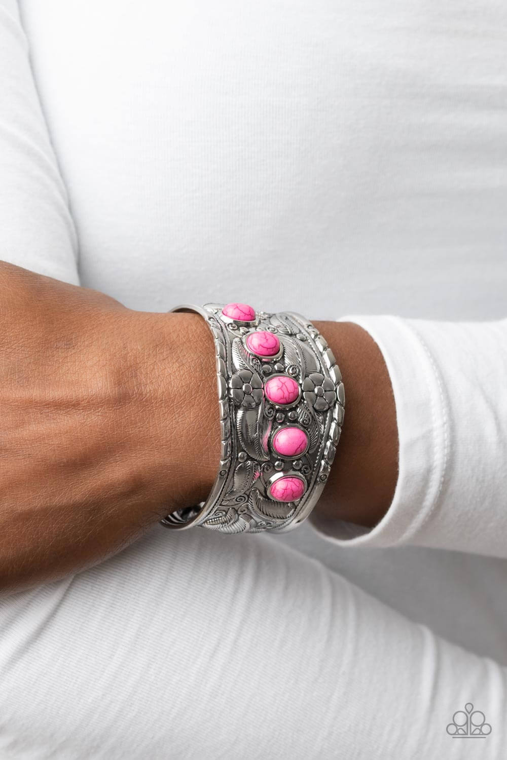 Paparazzi Accessories ❋Welcome to the Badlands - Pink Bracelet❋ Flat Rate Ship $4.50❋ - Image #2