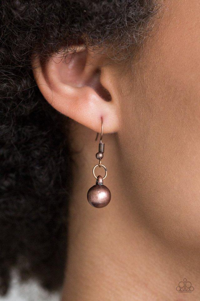 Paparazzi Accessories ✽Powerhouse Prowl - Copper Necklace✽Flat Rate Ship $4.50✽ - Image #3