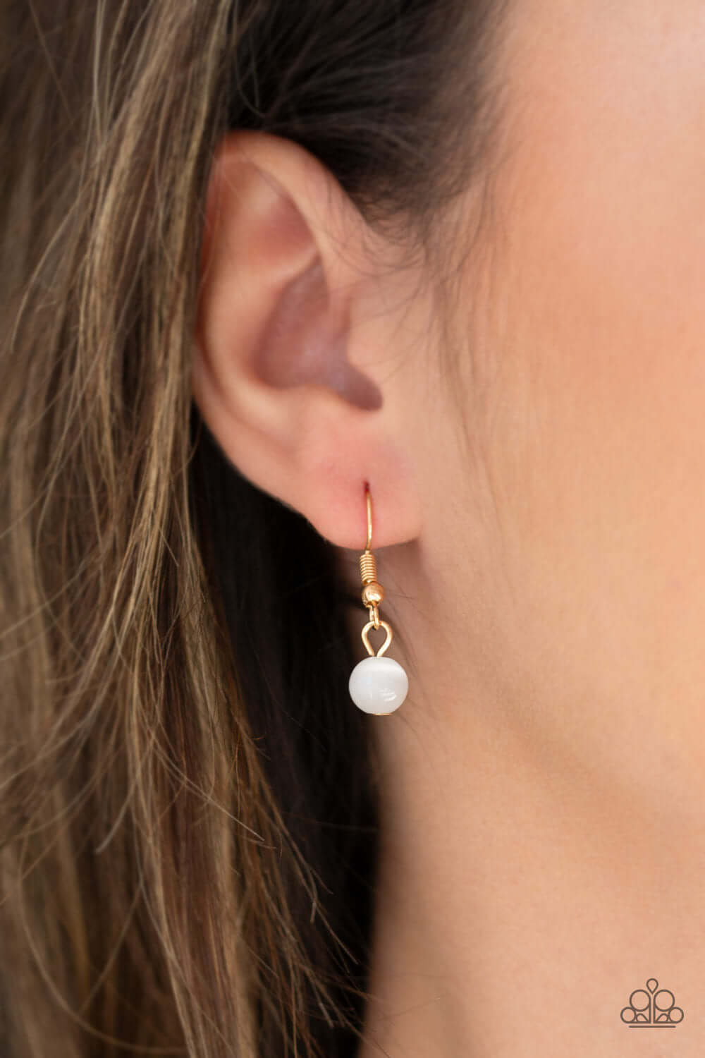 Paparazzi Accessories ✽ Nightcap and Gown - Gold Lanyard✽Flat Rate Ship $4.50✽ - Image #3