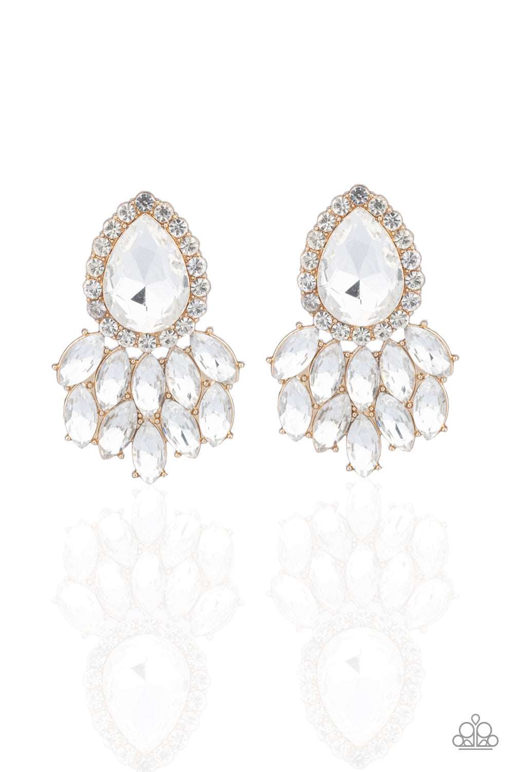 brought✽to✽you✽by✽blingflingbykat✽a-breath-of-fresh-heir-gold-post earrings✽paparazzi-accessories