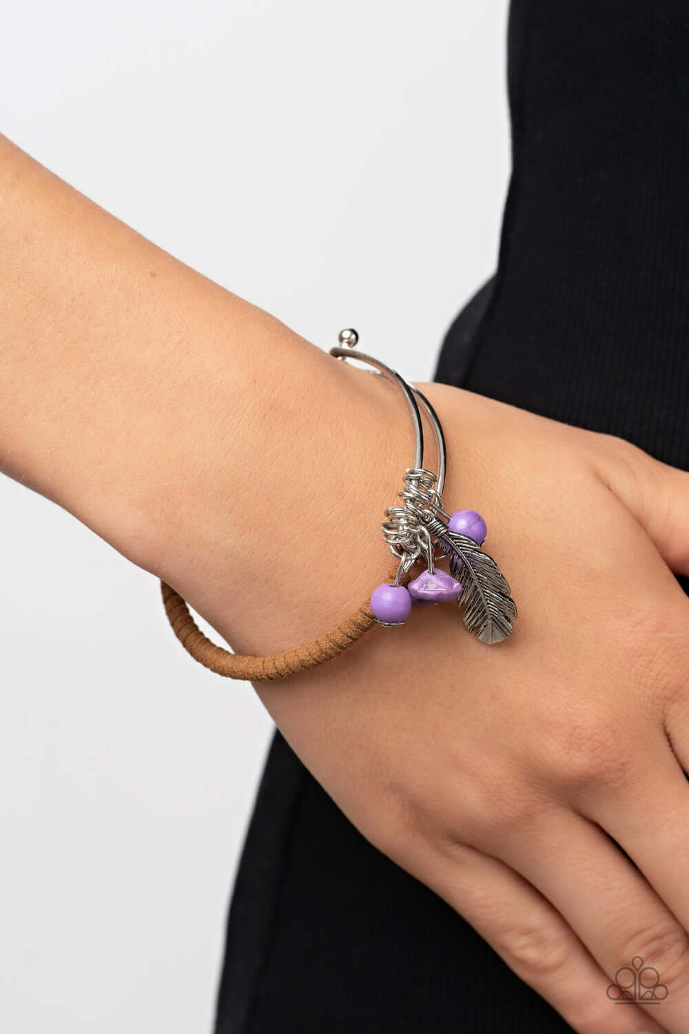 Paparazzi Accessories ❋Running a-FOWL - Purple Bracelet❋ Flat Rate Ship $4.50❋ - Image #2