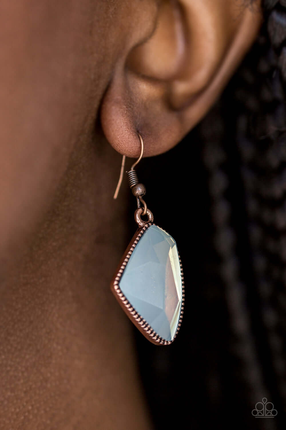 Paparazzi Accessories ✽ Mystic Mist - Copper Earrings✽Flat Rate Ship $4.50✽ - Image #2