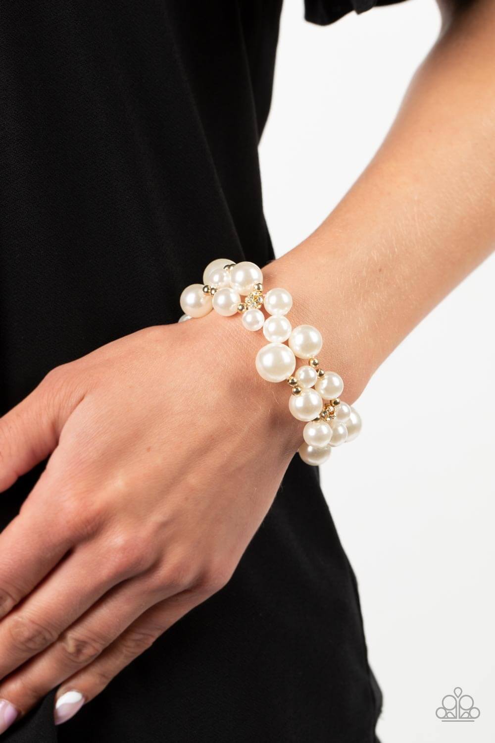 Paparazzi Accessories ❋Her Serene Highness - Gold Bracelet❋ Flat Rate Ship $4.50❋ - Image #2