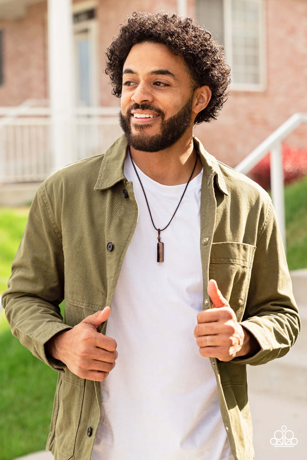 Paparazzi Accessories ❋Comes Back ZEN-fold - Brown Necklace❋ Flat Rate Ship $4.50❋ - Image #3
