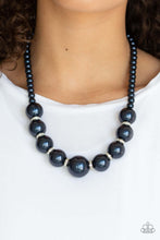 Load image into Gallery viewer, Paparazzi Accessories ✽ SoHo Socialite - Blue Necklace✽Flat Rate Ship $4.50✽ - Image #2