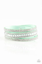 Load image into Gallery viewer, brought✽to✽you✽by✽blingflingbykat✽harlem-hustle-green-bracelet✽paparazzi-accessories