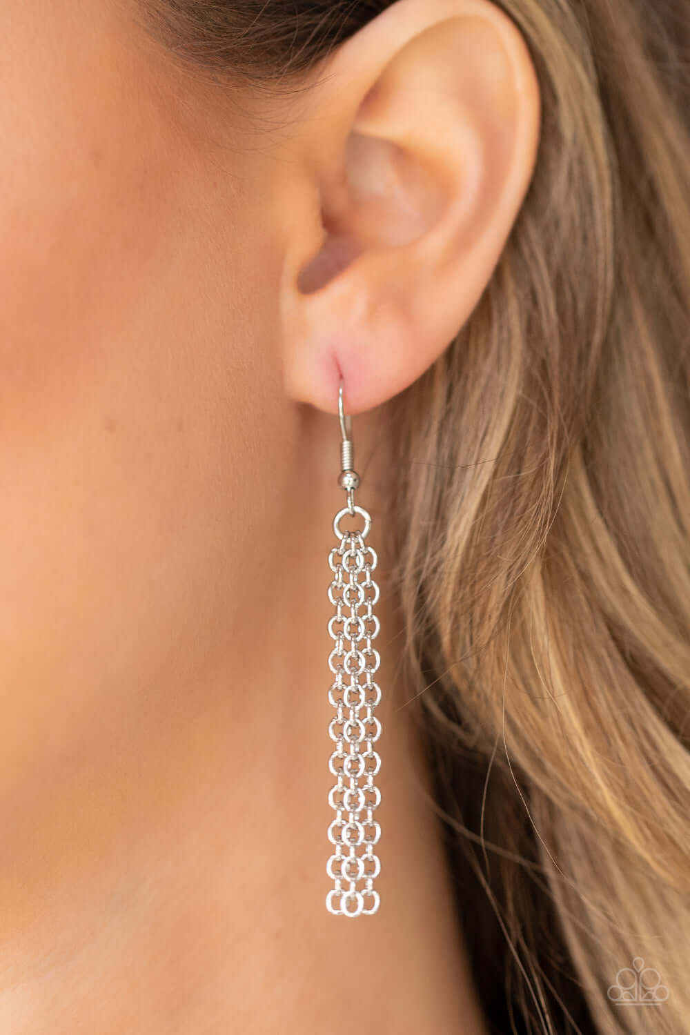 Paparazzi Accessories ❋Solar Cycle - Silver Necklace❋ Flat Rate Ship $4.50❋ - Image #2