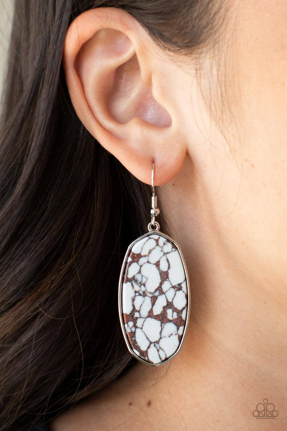 Paparazzi Accessories ❋​Stone Sculptures - Brown Earrings❋ Flat Rate Ship $4.50❋