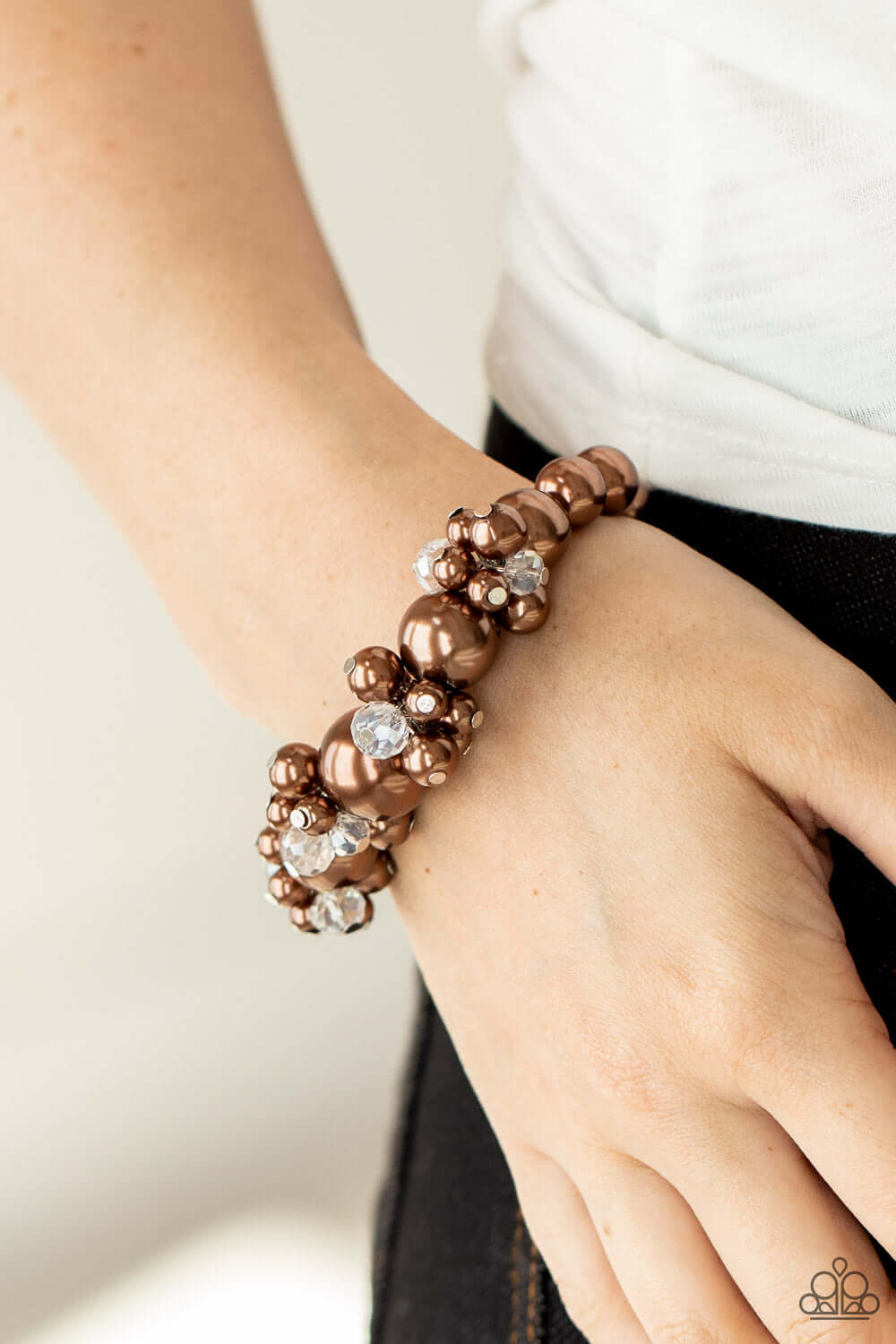 Paparazzi Accessories ❋Upcycled Upscale - Brown Bracelet❋ Flat Rate Ship $4.50❋ - Image #2