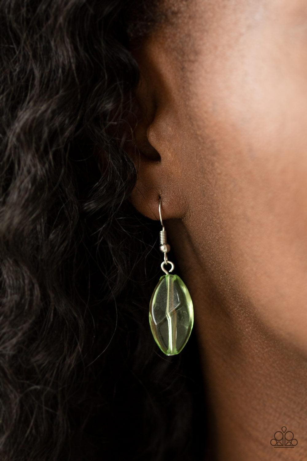 Paparazzi Accessories ✽ Spring Daydream - Green Necklace✽Flat Rate Ship $4.50✽ - Image #3