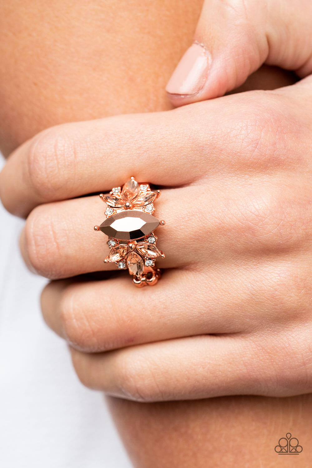 Paparazzi Accessories ❋Luxury Luster - Copper Ring❋ Flat Rate Ship $4.50❋ - Image #2