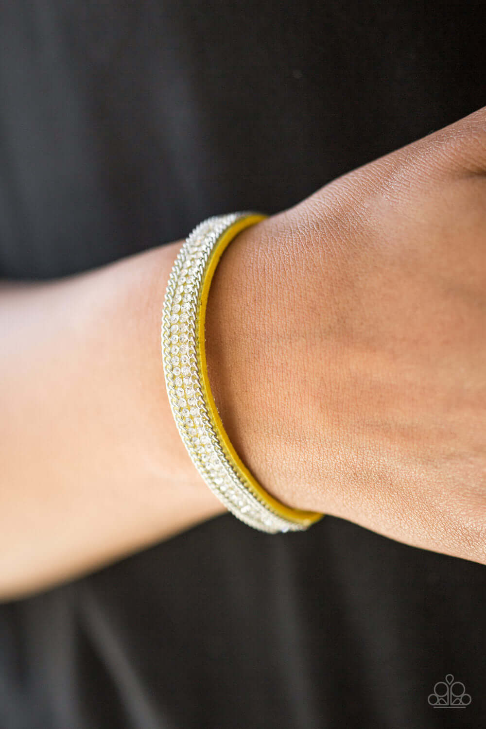 Paparazzi Accessories ✽ Babe Bling - Yellow Bracelet✽Flat Rate Ship $4.50✽ - Image #2