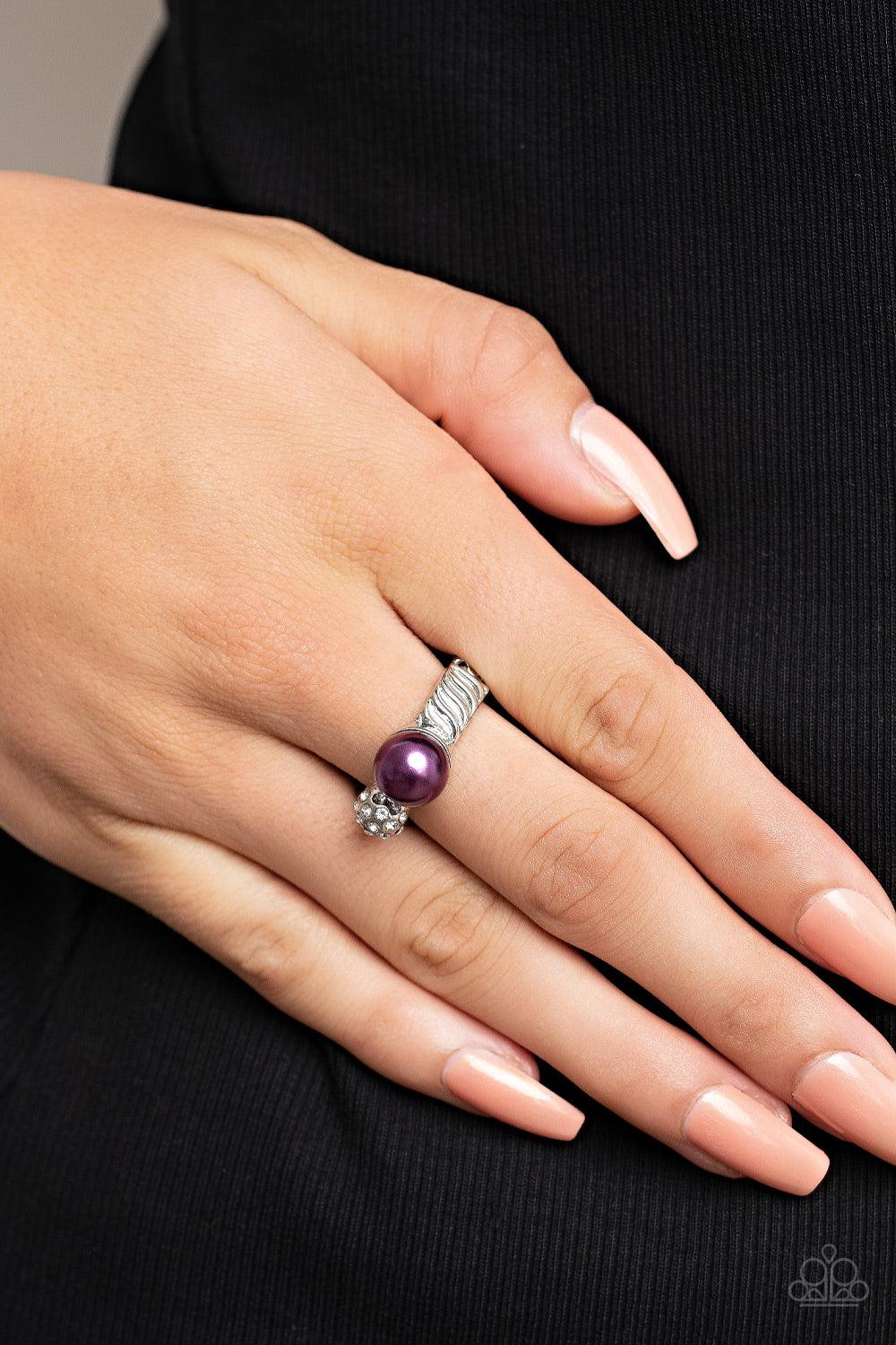 Paparazzi Accessories ❋A-List Applique - Purple Ring❋ Flat Rate Ship $4.50❋ - Image #2
