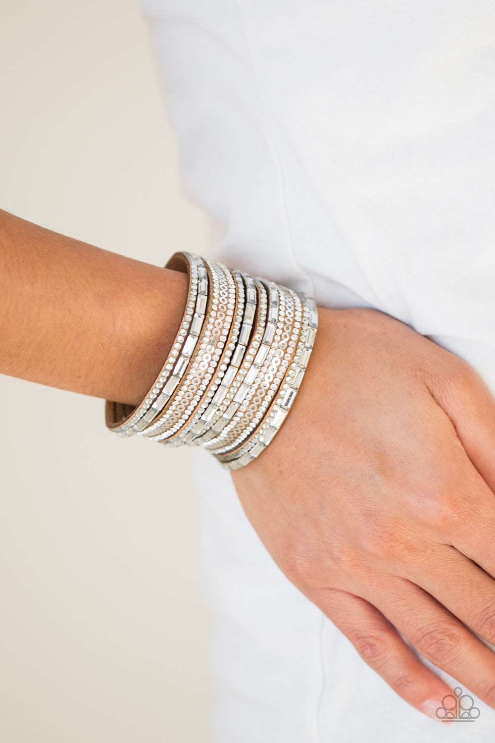 Paparazzi Accessories ✽ A Wait-and-SEQUIN Attitude - Brown Bracelet✽Flat Rate Ship $4.50✽