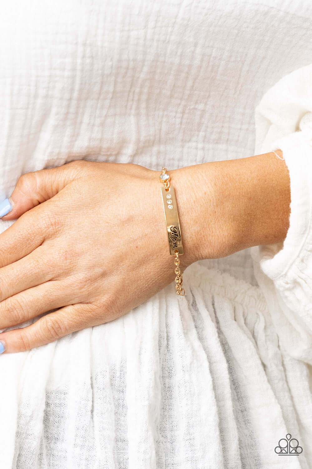 Paparazzi Accessories ?Mom Always Knows - Gold Bracelet?Flat Rate Ship $4.50? - Image #2