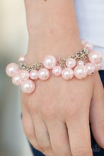 Load image into Gallery viewer, Paparazzi Accessories ❋Girls in Pearls - Pink Bracelet❋ Flat Rate Ship $4.50❋ - Image #2