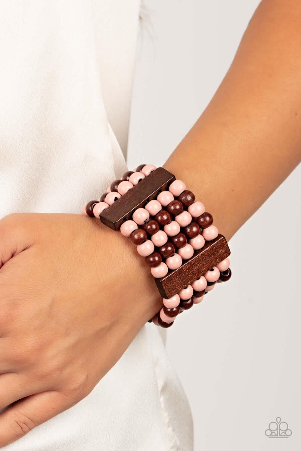 Paparazzi Accessories ❋Island Soul - Pink Bracelet❋ Flat Rate Ship $4.50❋ - Image #2