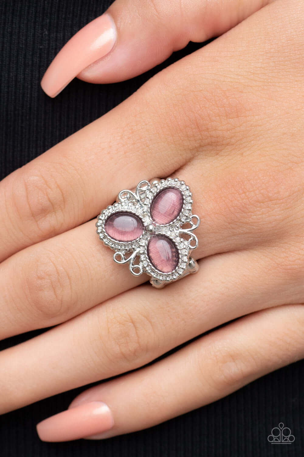 Paparazzi Accessories ❋Bewitched Blossoms - Purple Ring❋ Flat Rate Ship $4.50❋ - Image #2