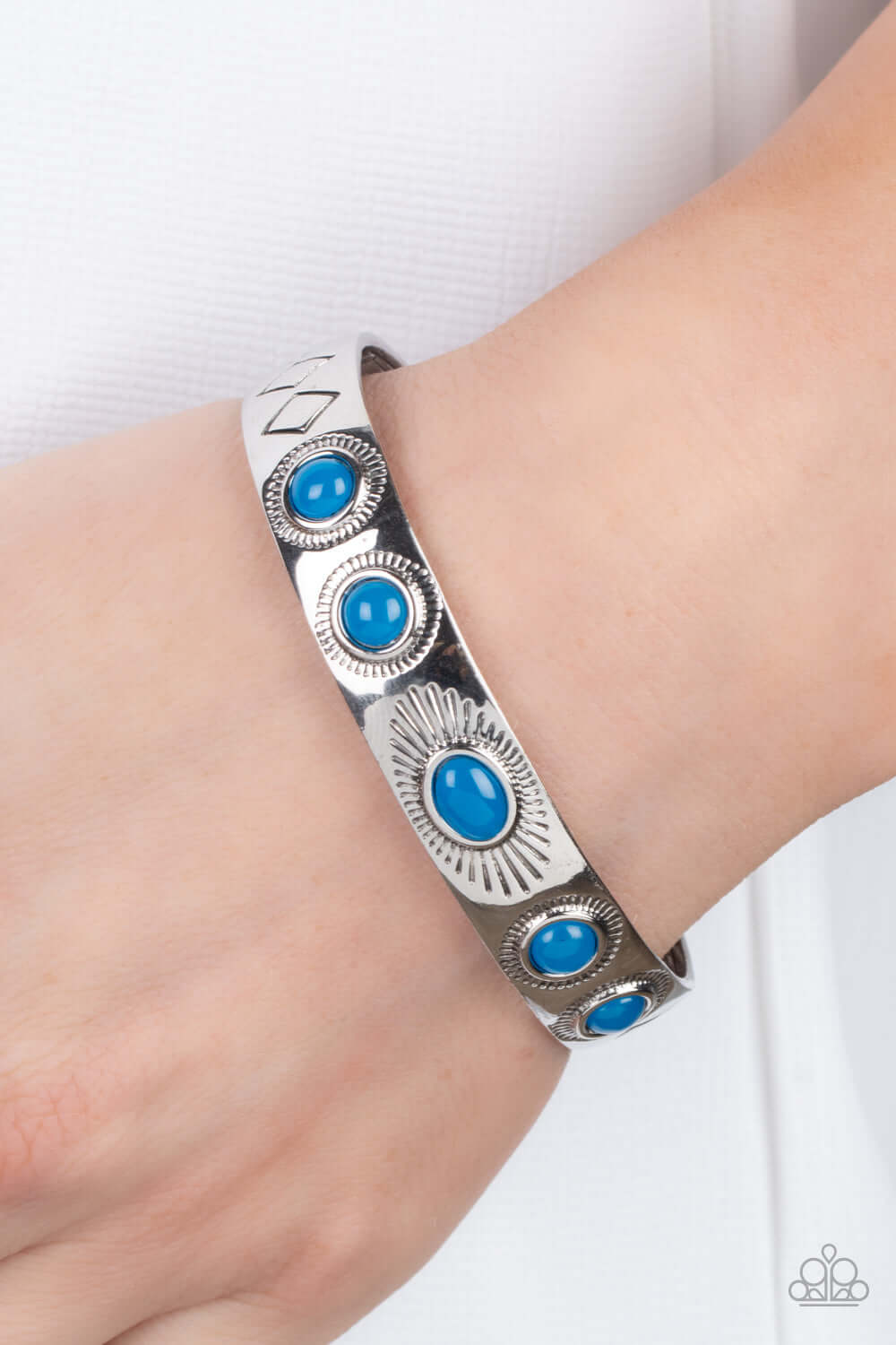 Paparazzi Accessories ❋Heavenly Horizons - Blue Bracelet❋ Flat Rate Ship $4.50❋ - Image #2