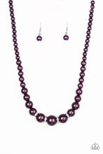 Load image into Gallery viewer, brought-to-you-by-blingflingbykat-party-pearls-purple-necklace-paparazzi-accessories-