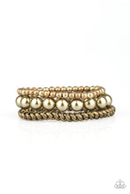 Load image into Gallery viewer, brought✽to✽you✽by✽blingflingbykat✽a-pearl-fect-ten-brass✽paparazzi-accessories