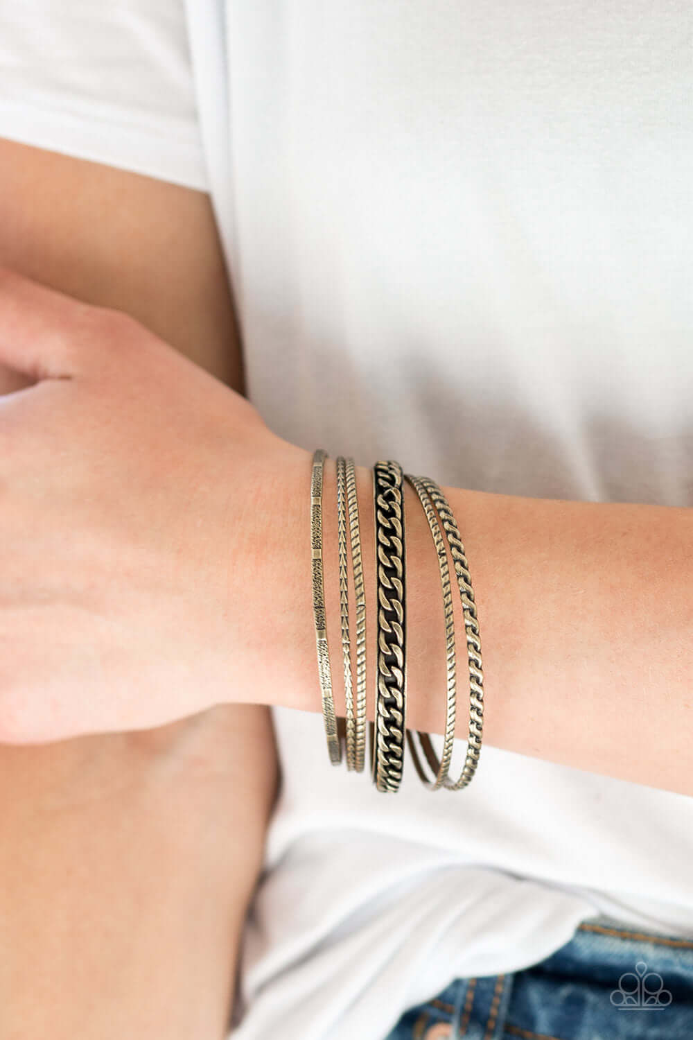 Paparazzi Accessories ✽ Mayan Mix - Brass Bracelet✽Flat Rate Ship $4.50✽ - Image #2