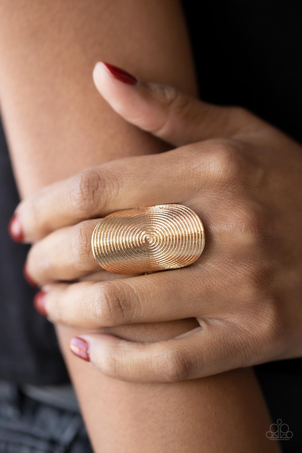 Paparazzi Accessories ❋Urban Labyrinth - Gold Ring❋ Flat Rate Ship $4.50❋ - Image #2