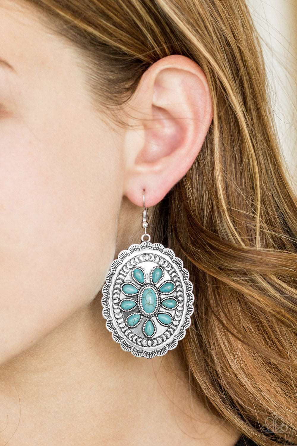 Paparazzi Accessories ✽ Absolutely Apothecary - Blue Earrings✽Flat Rate Ship $4.50✽