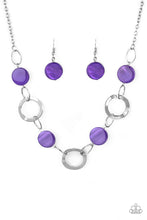 Load image into Gallery viewer, brought✽to✽you✽by✽blingflingbykat✽bermuda-bliss-purple-necklace✽paparazzi-accessories