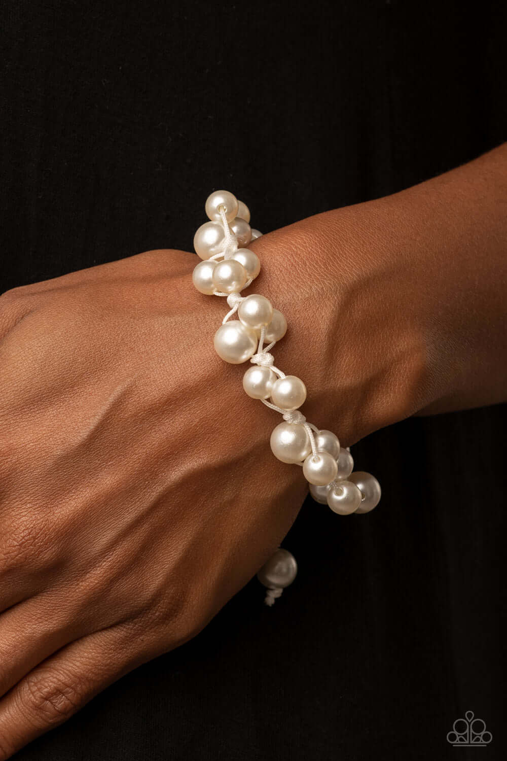 Paparazzi Accessories ❋Vintage Versatility - White Bracelet❋ Flat Rate Ship $4.50❋